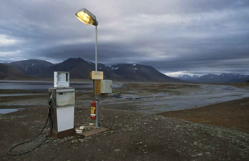Gas station; Summer 1998
